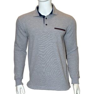 Collar sweater poll-over